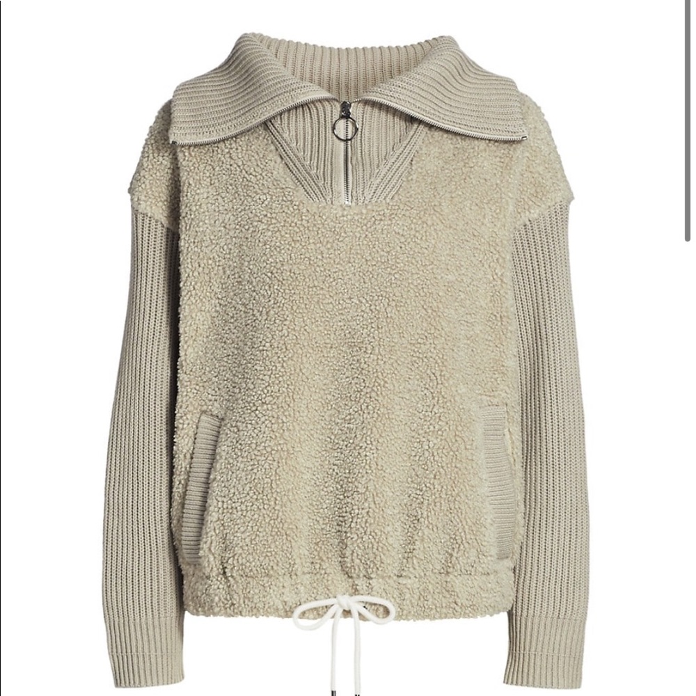 Varley rogers half zip sweater